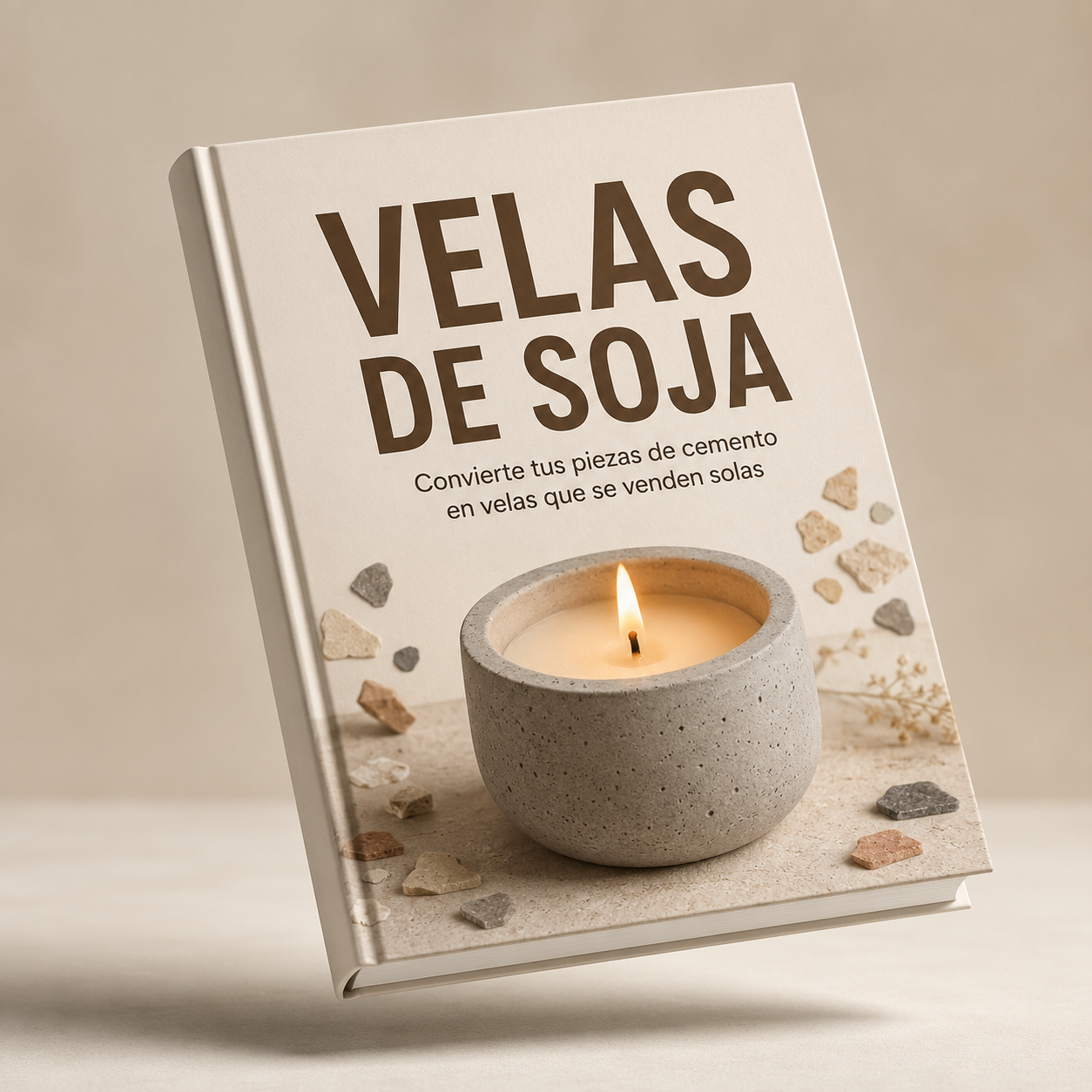 Velas de Soja: Convierte tus Piezas de Cemento en Velas que se Venden Solas